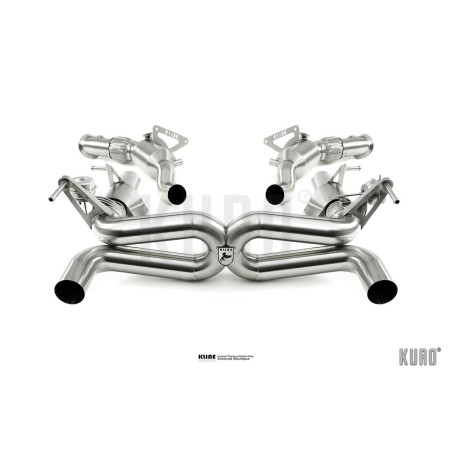 Kline Ferrari F8 Tributo Exhaust Stainless / Inconel