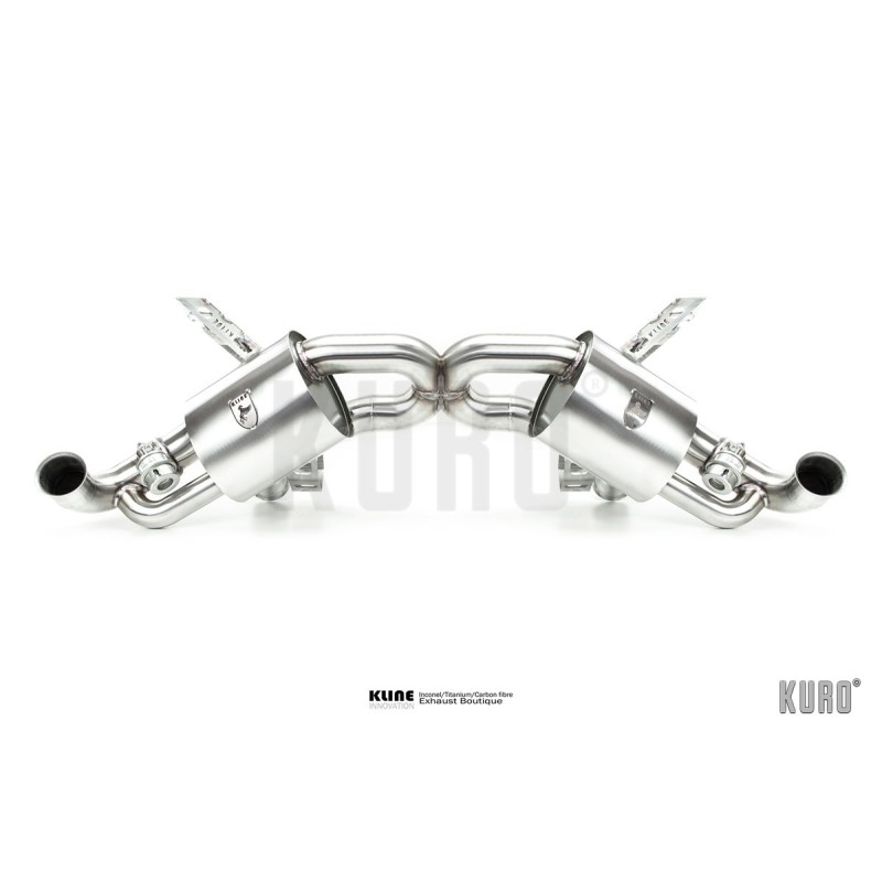Kline Lamborghini Gallardo Spyder Exhaust Stainless / Inconel