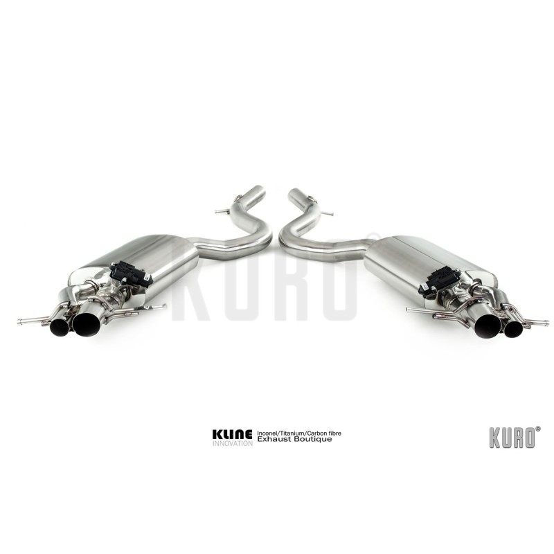 Kline Mercedes S63 AMG Coupe/Cabrio C217 Exhaust Stainless / Inconel