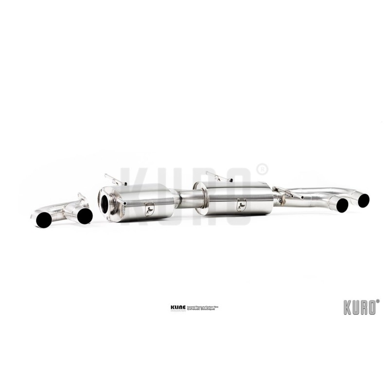 Kline Nissan GT-R 2017 Exhaust Stainless / Inconel