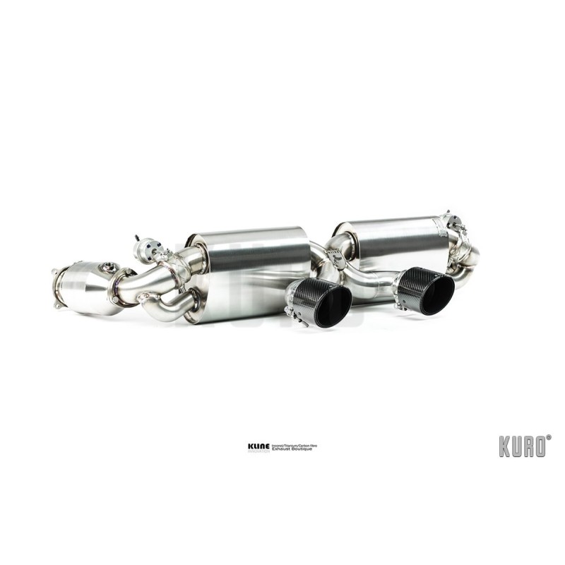 Kline Porsche 911 (991.2) Carrera Exhaust Stainless / Inconel