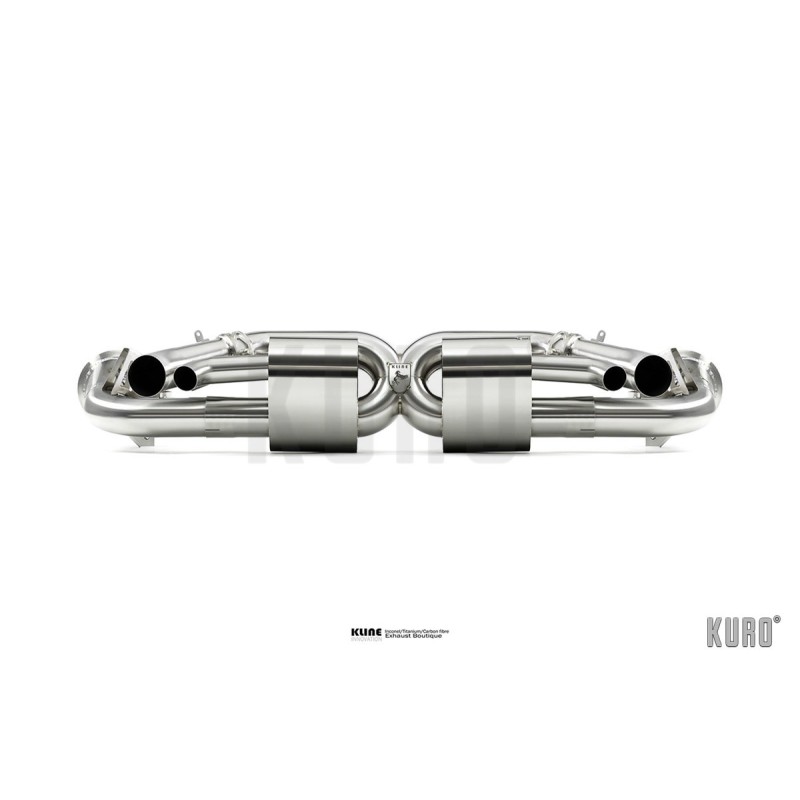 Kline Porsche 911 (992) Turbo Exhaust Stainless / Inconel