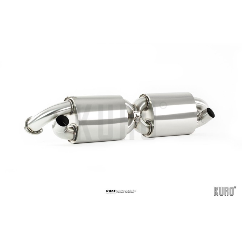 Kline Porsche 911 (996) GT2 Exhaust Stainless / Inconel