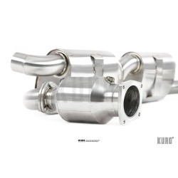 Kline Porsche 911 (997) GT2 Exhaust Stainless / Inconel