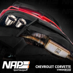 NAP Sportauspuff Chevrolet Corvette C8 Stingray (EU/US) Exhaust system