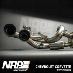 NAP Sportauspuff Chevrolet Corvette C8 Stingray (EU/US) Exhaust system