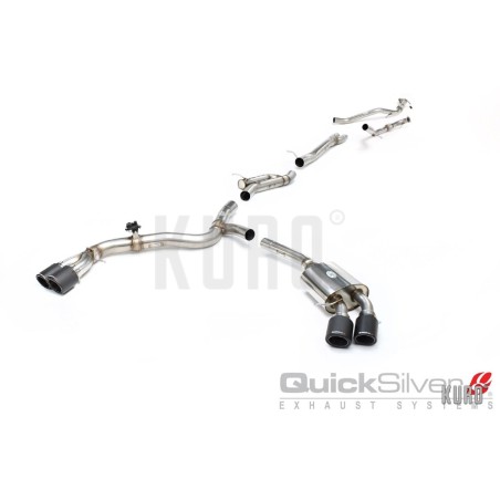 Quicksilver Audi S5 B9 3.0 TFSI Coupe/Cabrio Cat-back