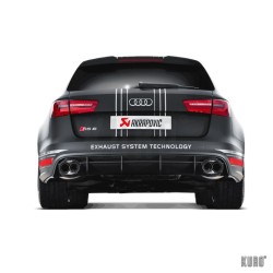 Akrapovič Audi RS6 C7 4.0 TFSI Evolution Line Titanium