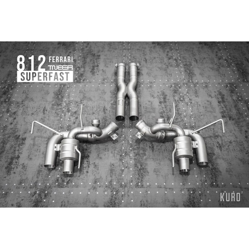 TNEER Exhaust Ferrari 812 Superfast