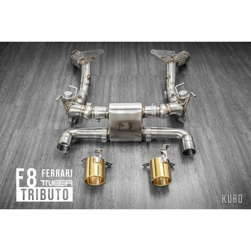 TNEER Exhaust Ferrari F8 Tributo
