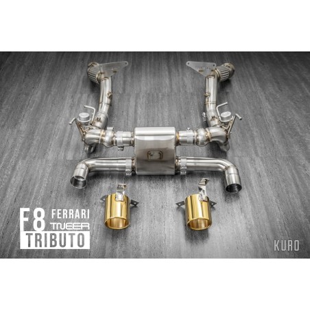 TNEER Exhaust Ferrari F8 Tributo