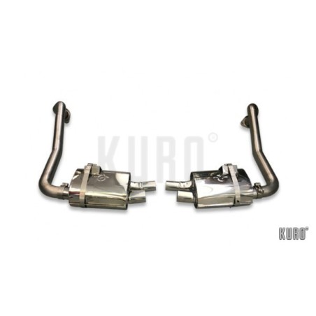TubiStyle Porsche 718 Boxster / Cayman / GTS 2.0/2.5 (GPF) Exhaust kit