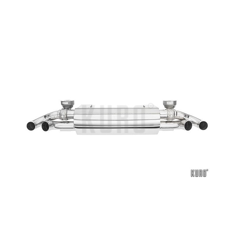 TubiStyle Porsche 911 Carrera S 991.2 Standard muffler