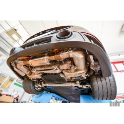 TubiStyle Porsche 911 Turbo / S 992 downpipe ze sportowym katalizatorem usuwający filtr GPF