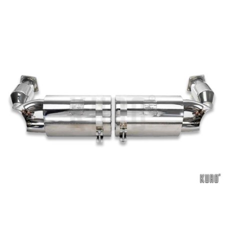 TubiStyle Porsche 911 Turbo / Turbo S 996 Exhaust kit