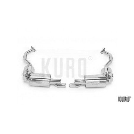 TubiStyle Porsche Boxster S & Cayman S 3.4L 987 2 gen. Exhaust kit
