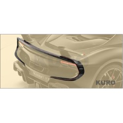 MANSORY 296 — Tylny spoiler - 296 GTB z splitter powietrza