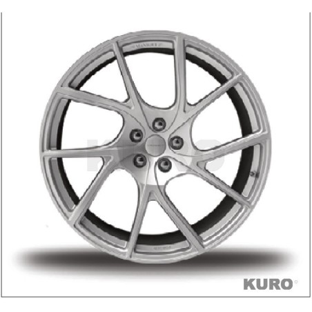 MANSORY 296 — YT.5 W pełni Kute felgi - Czarny błyszczący