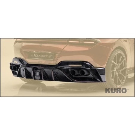 MANSORY Roma — Tylny dyfuzor z LED światło stop