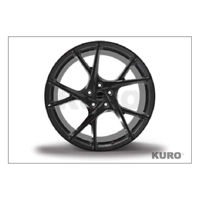 MANSORY Roma — YN.5 felga czarny błyszczący ultra-światło kute felgi