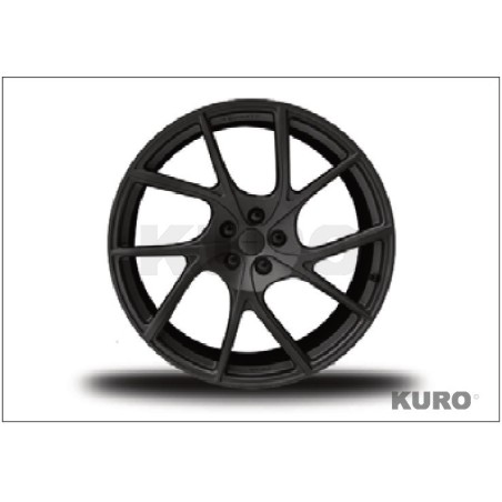 MANSORY Roma — YT.5 W pełni Kute felgi Czarny błyszczący