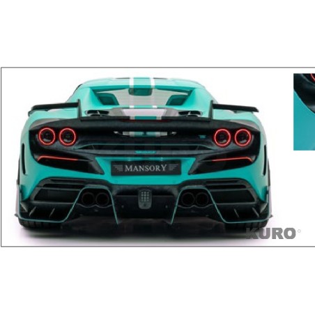 MANSORY F8 — Tylny światła DRL światła czerwony