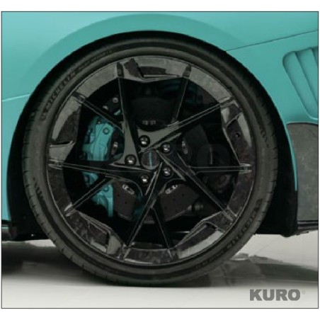 MANSORY F8 — YN.5 W pełni Kute felgi z karbon splitter