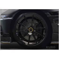 MANSORY 12Cilindri — FV.10 w pełni kute felgi - Czarny błyszczący