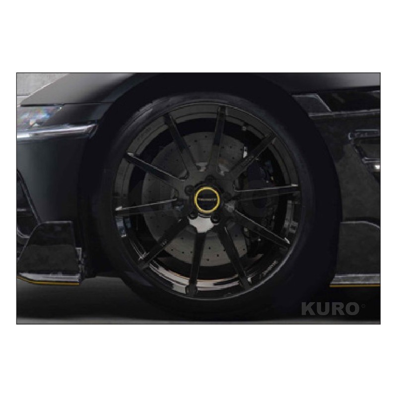 MANSORY 12Cilindri — FV.10 w pełni kute felgi - Czarny błyszczący
