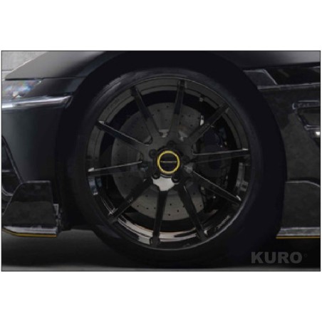 MANSORY 12Cilindri — FV.10 w pełni kute felgi - Czarny błyszczący