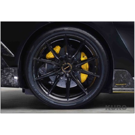MANSORY 12Cilindri — VF.5 w pełni kute felgi - Czarny błyszczący