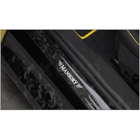 MANSORY 12Cilindri — Nakładki progowe z podświetlany logo