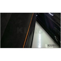 MANSORY GT4Lusso — Światła powitalne drzwi z logo MANSORY