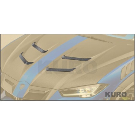 MANSORY URUS — Wylot powietrza splitter do MANSORY maska silnika
