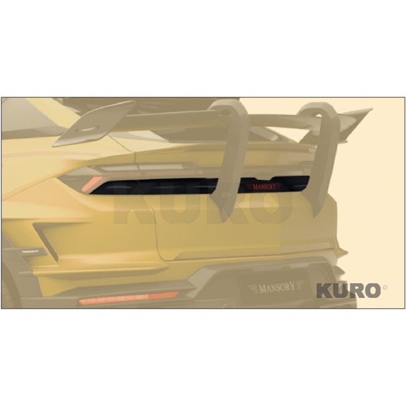 MANSORY URUS SE — Klapa tylna panel z podświetlany MANSORY logo