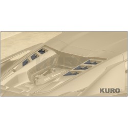MANSORY Revuelto — Maska silnika wylot powietrza splitter do oryginalny maska
