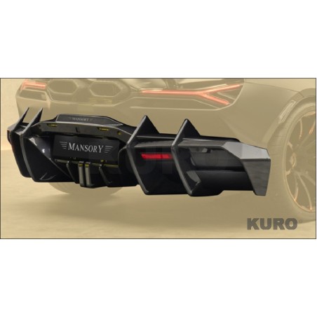 MANSORY Revuelto — Tylny dyfuzor z światło stop - 4