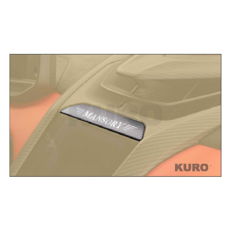 MANSORY Revuelto — Panel deski rozdzielczej z logo