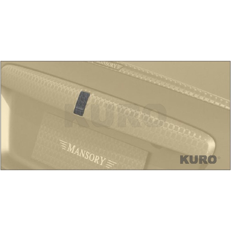MANSORY Wraith I — Emblemat MANSORY na listwę bagażnika z grawerowanym logo