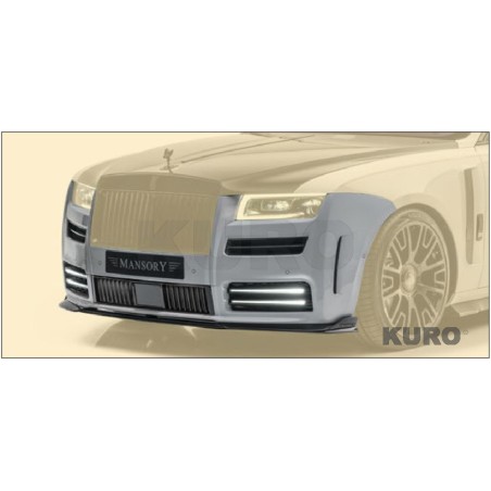 MANSORY Ghost MY21 — Przedni zderzak slim Światła DRL z wylot powietrza