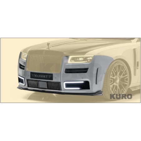 MANSORY Ghost MY21 — Przedni zderzak z MANSORY Światła DRL i wylot powietrza