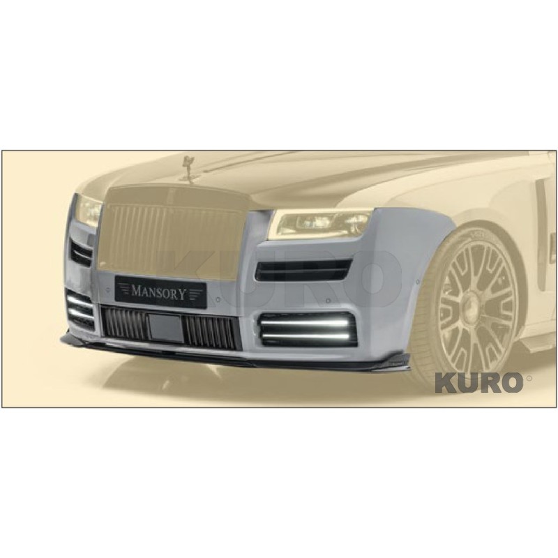 MANSORY Ghost MY21 — Przedni zderzak slim Światła DRL