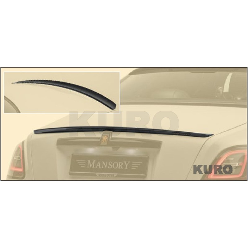MANSORY Ghost MY21 — Spoiler klapy bagażnika II. flat