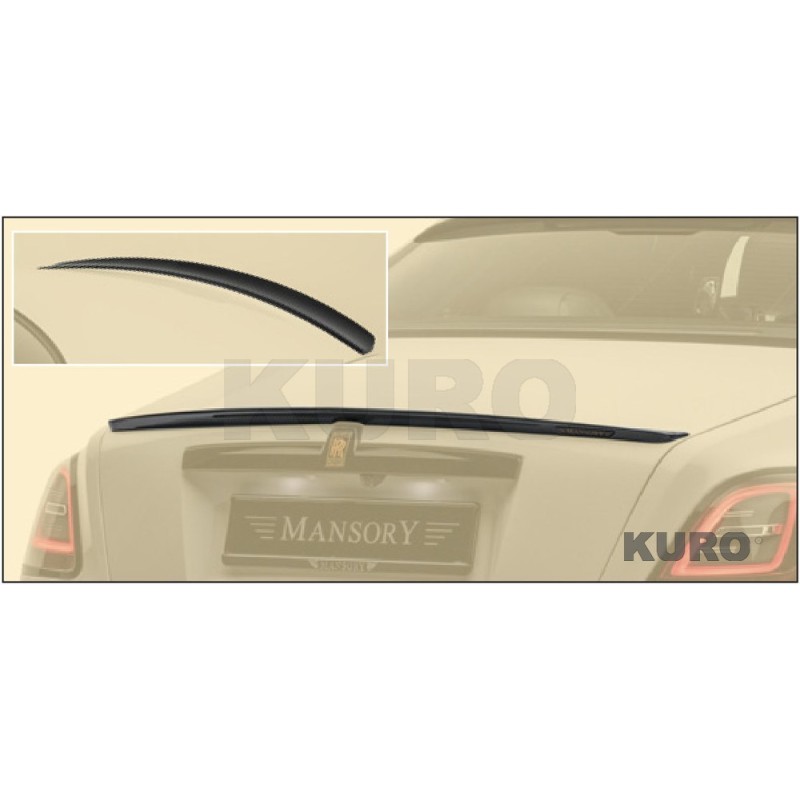 MANSORY Ghost Series II — Spoiler klapy bagażnika II. flat