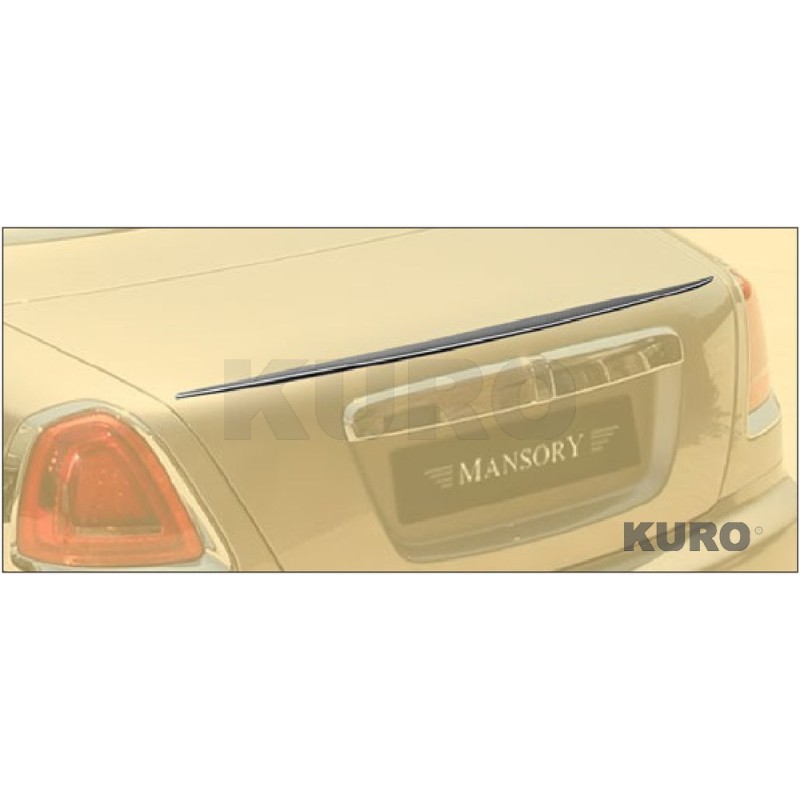MANSORY Dawn Wraith — Spoiler klapy bagażnika flat - karbon
