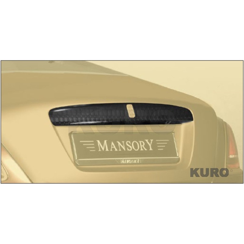 MANSORY Dawn Wraith — Tylny listwa bagażnika nakładka