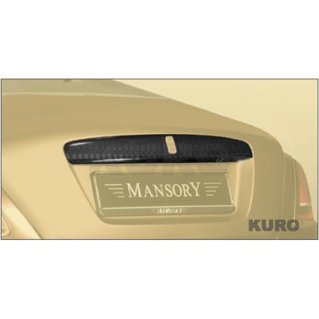 MANSORY Dawn Wraith — Tylny listwa bagażnika nakładka