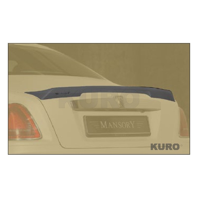 MANSORY Ghost II — Spoiler klapy bagażnika - odsłonięty