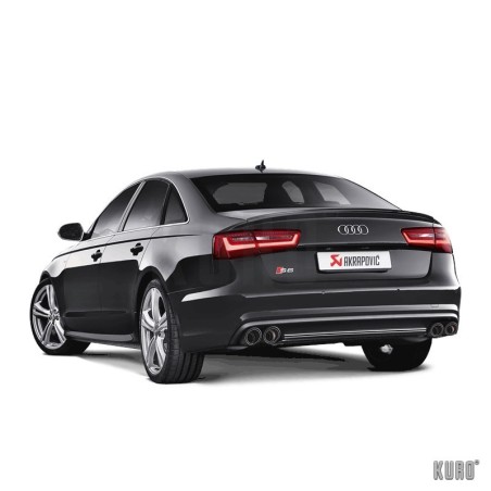 Akrapovič Audi S6 C7 4.0 TFSI Evolution Line Titanium