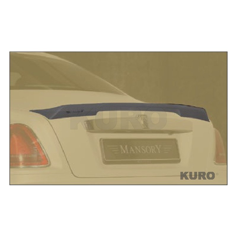 MANSORY Ghost II facelift — Spoiler klapy bagażnika - odsłonięty